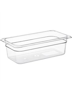 Heavy-Duty Polycarbonate Gastronorm Pan GN1/3 Depth 100mm | Stwalwart DA-JGM1516