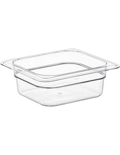 Heavy-Duty Polycarbonate Gastronorm Pan GN1/6 Depth 65mm | Stwalwart DA-JGM1524