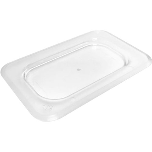 Heavy-Duty Polycarbonate Gastronorm Pan Lid GN1/9 Clear | Stwalwart DA-JGM1612