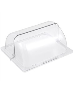 Polycarbonate Cake &amp Bread Cover 350x540x200mm Clear | Stwalwart DA-JGM508