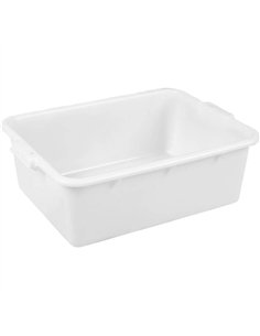 Polypropylene Service Tray Container 560x400x180mm White | Stwalwart DA-JGM614