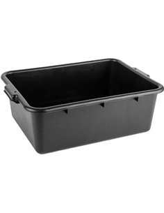 Polypropylene Service Tray Container 560x400x180mm Black | Stwalwart DA-JGM618
