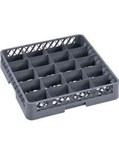Commercial Cup/Glass Rack 20 Compartments 500x500x100mm | Stwalwart DA-JGM804