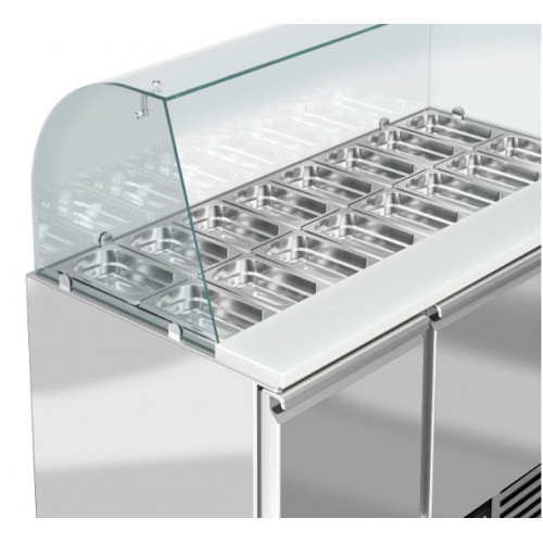 Refrigerated Saladette -1368mm - 3...