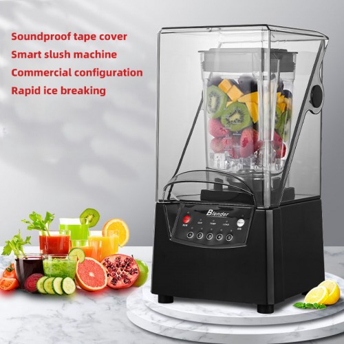 Commercial Bar Blender with Sound enclosure 1200w 1.5Ltr, 5 Levels  | Stalwart DA-SHG902