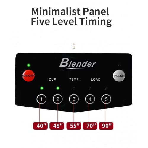 Commercial Bar Blender with Sound...