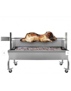 Mr Hog Roast Spit BBQ Pig Roaster Machine Stainless Steel Rotisserie Roasting Motor 90kg 2