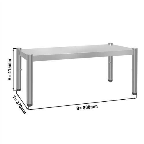 Top shelf PREMIUM - 800x370mm - with 1 shelf - height: 415mm