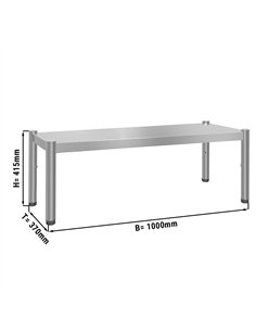 Top shelf PREMIUM - 1000x370mm - with 1 shelf - height: 415mm 2