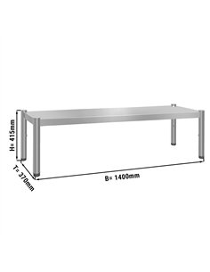 Top shelf PREMIUM - 1415x370mm - with 1 shelf - height: 415mm 2