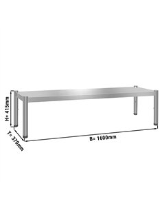 Top shelf PREMIUM - 1600x370mm - with 1 shelf - height: 415mm 2
