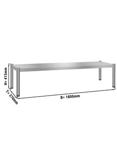 Top shelf PREMIUM - 1800x370mm - with 1 shelf - height: 415mm 2