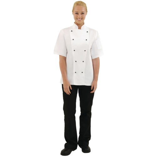Whites Chicago Chef Jacket Short Sleeve L
