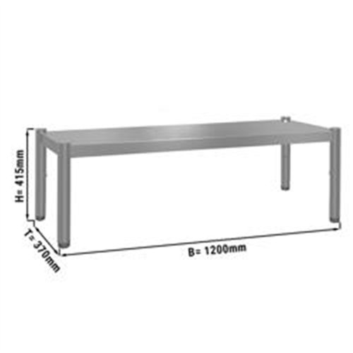 Top shelf ECO - 1200x370mm - with 1 shelf - Height: 415mm