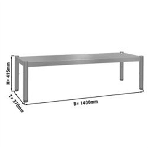 Top shelf ECO - 1415x370mm - with 1 shelf - Height: 415mm