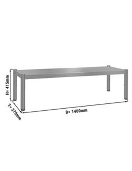 Top shelf ECO - 1415x370mm - with 1 shelf - Height: 415mm