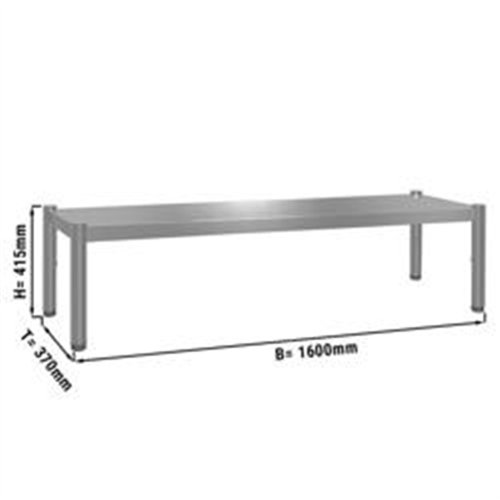 Top shelf ECO - 1600x370mm - with 1 shelf - Height: 415mm