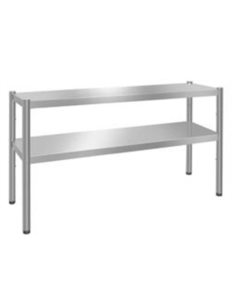 Top shelf PREMIUM - 1600x370mm - with 2 shelves 0.7 m high
