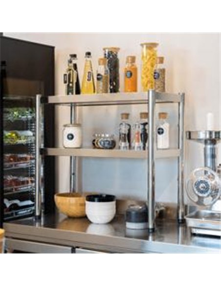 Top shelf PREMIUM - 1800x370mm - with 2 shelves 0.7 m high