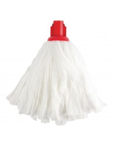 Jantex Standard Big White Socket Mop Red