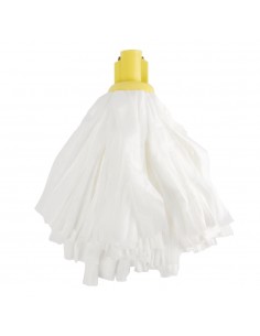 Jantex Standard Big White Socket Mop Yellow