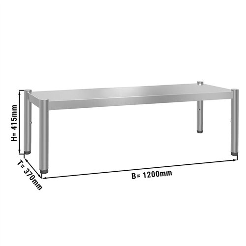 Thermal bridge ECO - 1200x370mm - with 1 shelf - height: 415mm