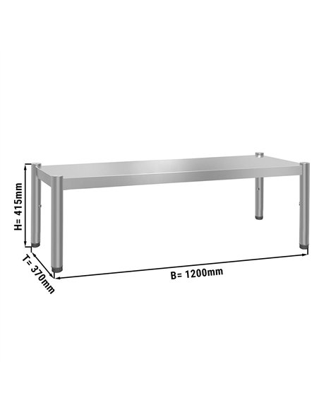 Thermal bridge ECO - 1200x370mm - with 1 shelf - height: 415mm