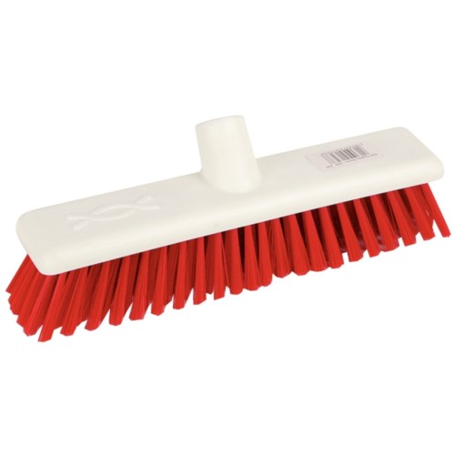 Jantex Soft Hygiene Broom Red 12in