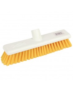 Jantex Soft Hygiene Broom Yellow 12in