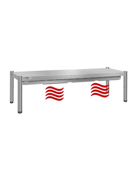 PREMIUM thermal bridge - 1400x370mm - with 1 shelf - height: 415mm