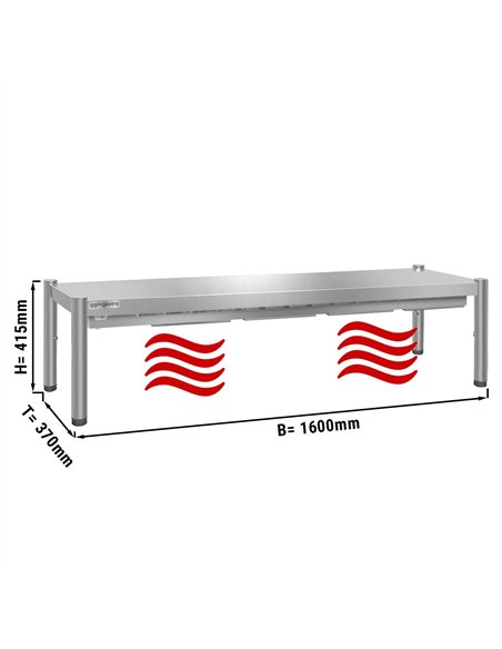 Thermal bridge ECO - 1600x370mm - with 1 shelf - height: 415mm
