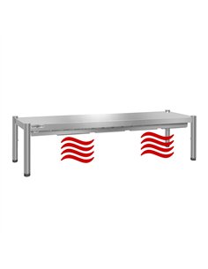 PREMIUM thermal bridge - 1600x370mm - with 1 shelf - height: 415mm