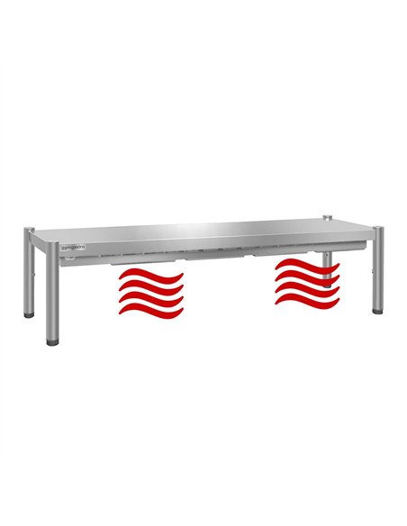 PREMIUM thermal bridge - 1600x370mm - with 1 shelf - height: 415mm