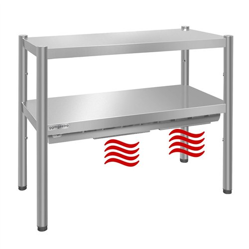PREMIUM thermal bridge - 800x370mm - with 2 shelves - height: 725mm