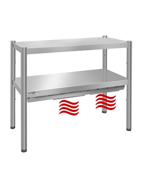 PREMIUM thermal bridge - 800x370mm - with 2 shelves - height: 725mm