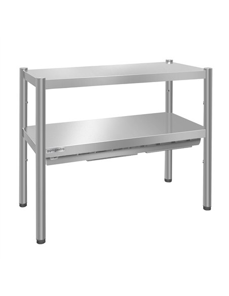PREMIUM thermal bridge - 800x370mm - with 2 shelves - height: 725mm