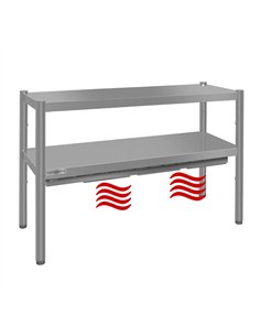 ECO thermal bridge - 1200x370mm - with 2 shelves - height: 725mm