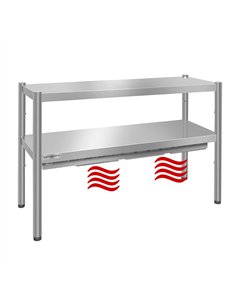 PREMIUM thermal bridge - 1200x370mm - with 2 shelves - height: 725mm