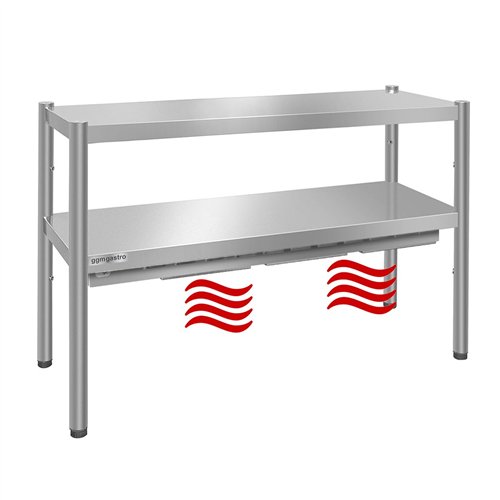 PREMIUM thermal bridge - 1200x370mm - with 2 shelves - height: 725mm