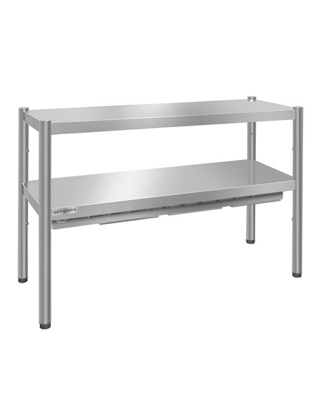 PREMIUM thermal bridge - 1200x370mm - with 2 shelves - height: 725mm