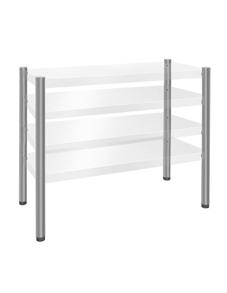 PREMIUM thermal bridge - 1200x370mm - with 2 shelves - height: 725mm