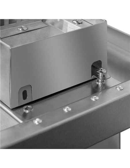 PREMIUM thermal bridge - 1200x370mm - with 2 shelves - height: 725mm