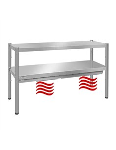 PREMIUM thermal bridge - 1400x370mm - with 2 shelves - height: 725mm