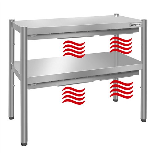 Thermal bridge PREMIUM - 800x370mm - with 2 shelves - height: 725mm