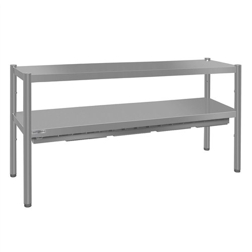 ECO thermal bridge - 1800x370mm - with 2 shelves - height: 725mm