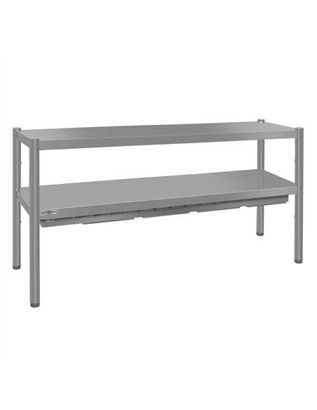ECO thermal bridge - 1800x370mm - with 2 shelves - height: 725mm