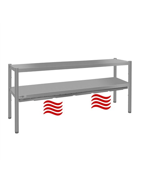 Thermal bridge ECO - 2000x370mm - with 2 shelves - height: 725mm