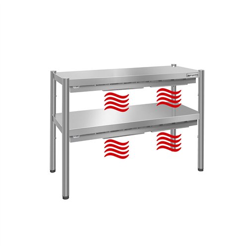 Thermal bridge PREMIUM - 1000x370mm - with 2 shelves - height: 725mm