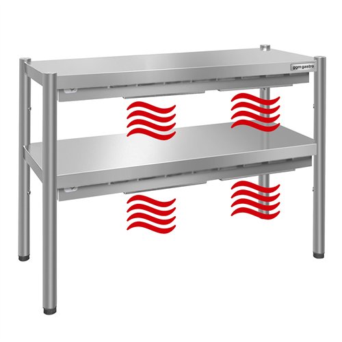 Thermal bridge PREMIUM - 1000x370mm - with 2 shelves - height: 725mm