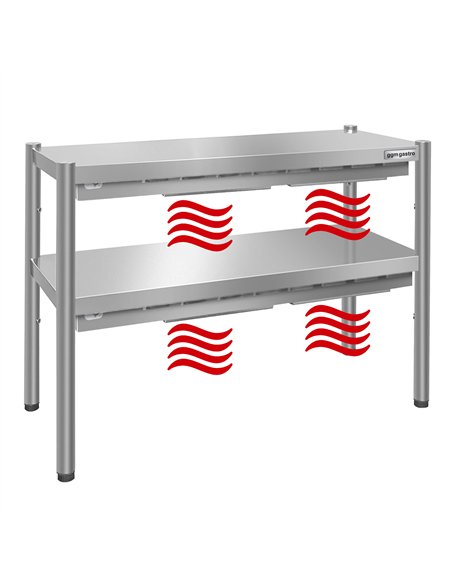 Thermal bridge PREMIUM - 1000x370mm - with 2 shelves - height: 725mm